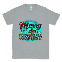Heather Grey merry christmas wood slice ornament Classic Tee - JahusDesignShop