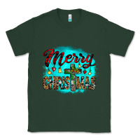 Sports Green merry christmas wood slice ornament Classic Tee - JahusDesignShop