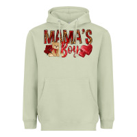 Matcha mamas boy with leopard Heavyweight Hoodie - NancyCooperArtShop