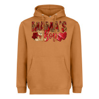 Meerkat mamas boy with leopard Heavyweight Hoodie - NancyCooperArtShop