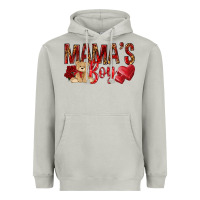 Moon Dust mamas boy with leopard Heavyweight Hoodie - NancyCooperArtShop