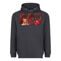 Smoke mamas boy with leopard Heavyweight Hoodie - NancyCooperArtShop