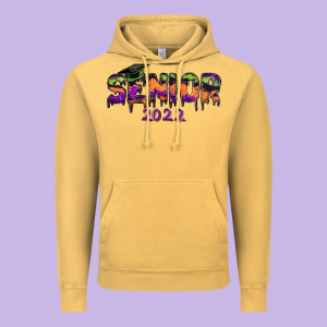 Senior 2022 Halloween Vintage Hoodie Designed By Ranaportraitstore