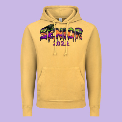 Senior 2022 Halloween Vintage Hoodie Designed By Ranaportraitstore