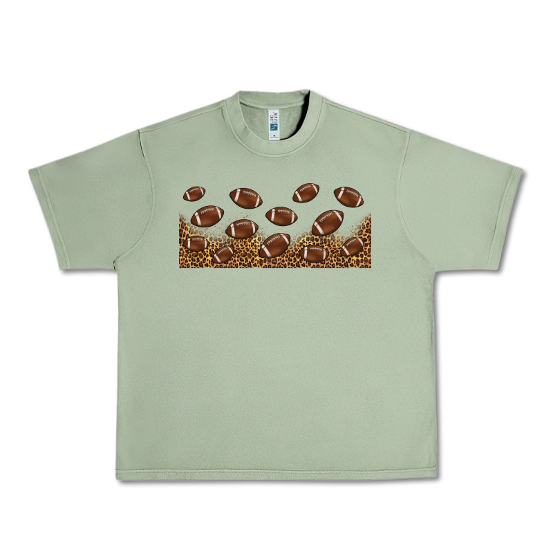 Leopard American Football Libbey Glass Urban Heavy Tee by HRA Design Shop | Teevron