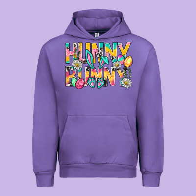 Hunny Bunny Easter Urban Hoodie Designed By Nancycooperartshop