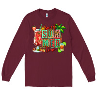 Burgundy sweet summer time margarita Long Sleeve Tee - Jasminsmagicworld