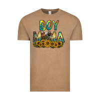 Vintage Coffee boy mama Vintage Tee - CowhideDigitalArt
