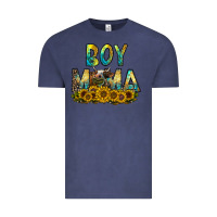 Vintage Denim boy mama Vintage Tee - CowhideDigitalArt