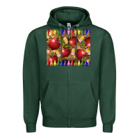 Sports Green Teacher Crayons And Apples Zipper Hoodie - LillyAllenDesigns