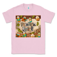 Bubblegum Pink pumpkin spice Classic Tee - AdoDesignShop