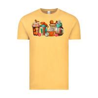 Vintage Mustard basketball coffee cups Vintage Tee - AdoDesignShop