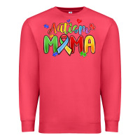 Cardinal autism mama Premium Sweatshirt - MaliasSmallBusiness