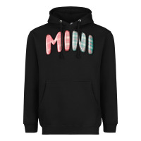 Black mini christmas plaid Heavyweight Hoodie - MaliasSmallBusiness