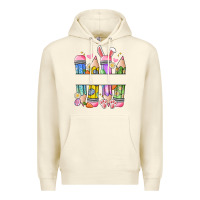 Sandshell easter teacher pencils Premium Hoodie - Artiststas