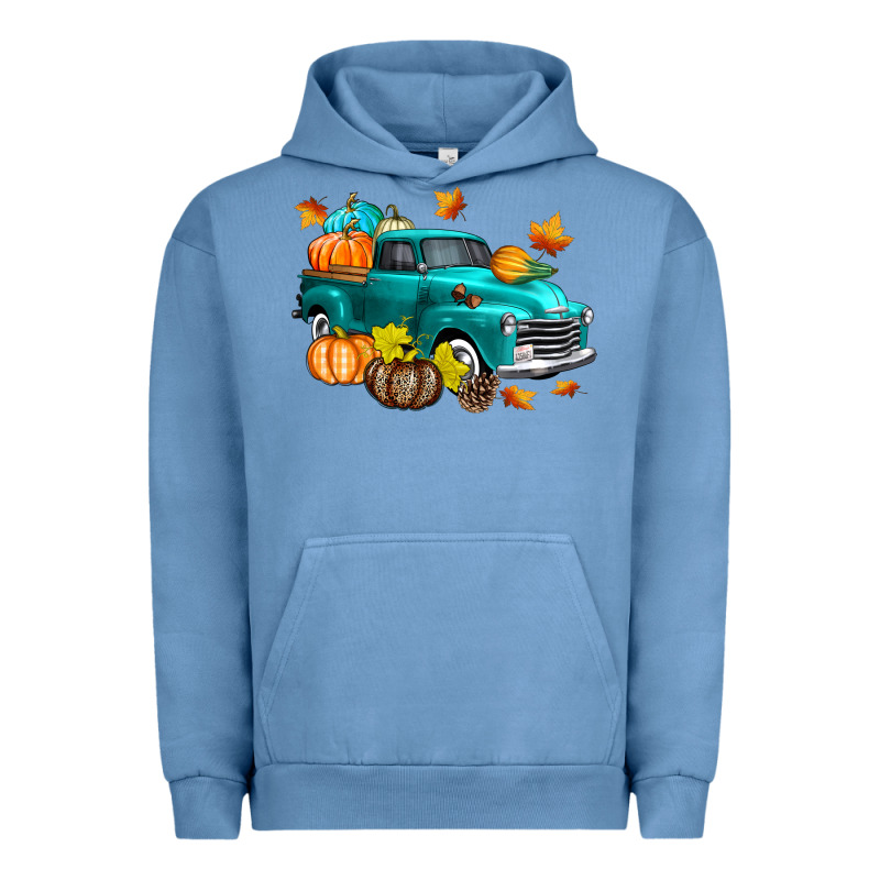 Fall Farm Truck Urban Hoodie by texasbilliewilder | Teevron