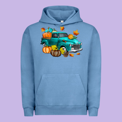 Fall Farm Truck Urban Hoodie Designed By Texasbilliewilder