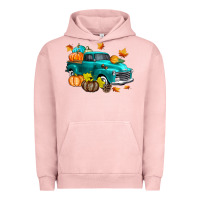Pigment Salmon Fall Farm Truck Urban Hoodie - texasbilliewilder