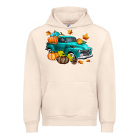 Sandshell Fall Farm Truck Urban Hoodie - texasbilliewilder