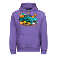 Tulip Fall Farm Truck Urban Hoodie - texasbilliewilder