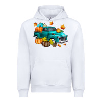 White Fall Farm Truck Urban Hoodie - texasbilliewilder