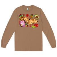Toasted Coconut empanadas roses onion lime and avocado Long Sleeve Tee - AdoDesignShop
