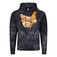 Cloud Black chicken Vintage Hoodie - RanaPortraitStore