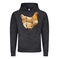 Vintage Black chicken Vintage Hoodie - RanaPortraitStore