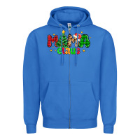True Royal mama claus Zipper Hoodie - NancyCooperArtShop