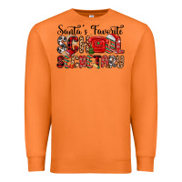 Carrot santa s favorite coffee school secretary Premium Sweatshirt - MaliasSmallBusiness