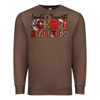 Chestnut santa s favorite coffee school secretary Premium Sweatshirt - MaliasSmallBusiness