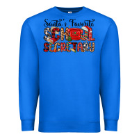 True Royal santa s favorite coffee school secretary Premium Sweatshirt - MaliasSmallBusiness