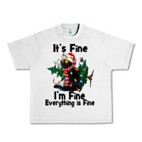 It's Fine I'am Fine Everything Is Fine Urban Heavy Tee | Teevron
