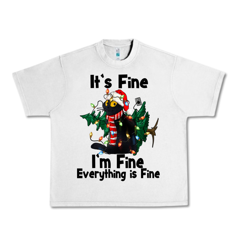 It's Fine I'am Fine Everything Is Fine Urban Heavy Tee by FaDigitalArtStudio | Teevron
