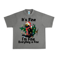 Tornado It's Fine I'am Fine Everything Is Fine Urban Heavy Tee - FaDigitalArtStudio