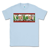 Dusty Blue Noel Classic Tee - Artiststas