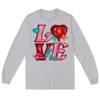Moon Dust love with balloons Long Sleeve Tee - AdoDesignShop