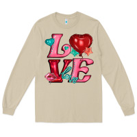 Mushroom love with balloons Long Sleeve Tee - AdoDesignShop