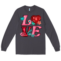 Smoke love with balloons Long Sleeve Tee - AdoDesignShop