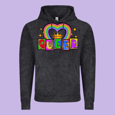 Queer Vintage Hoodie Designed By Zillion Design Studio