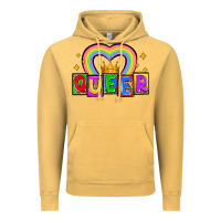 Vintage Mustard queer Vintage Hoodie - Zillion Design Studio