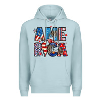 Blue Mist america 4th of july Premium Hoodie - Artiststas