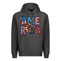 Charcoal Heather america 4th of july Premium Hoodie - Artiststas