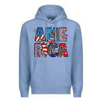 Colony Blue america 4th of july Premium Hoodie - Artiststas