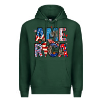 Sports Green america 4th of july Premium Hoodie - Artiststas