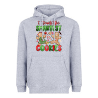 Heather Grey teach the smartest cookies Heavyweight Hoodie - MaliasSmallBusiness