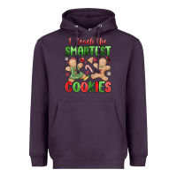 Plum teach the smartest cookies Heavyweight Hoodie - MaliasSmallBusiness
