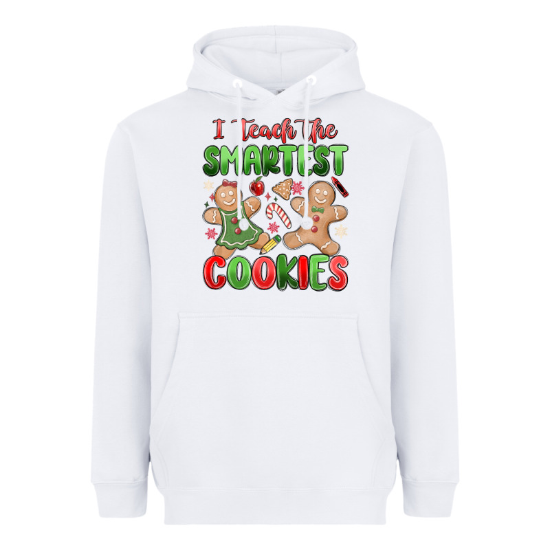 Teach The Smartest Cookies Heavyweight Hoodie by MaliasSmallBusiness | Teevron