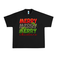 Black Merry christmas Urban Heavy Tee - FaDigitalArtStudio