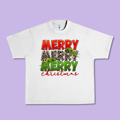 Merry Christmas Urban Heavy Tee Designed By Fadigitalartstudio